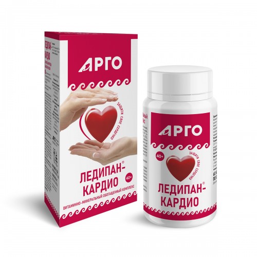 Купить Витаминно-минеральный обогащенный комплекс Ледипан-кардио, капсулы, 60 шт  г. Барнаул  