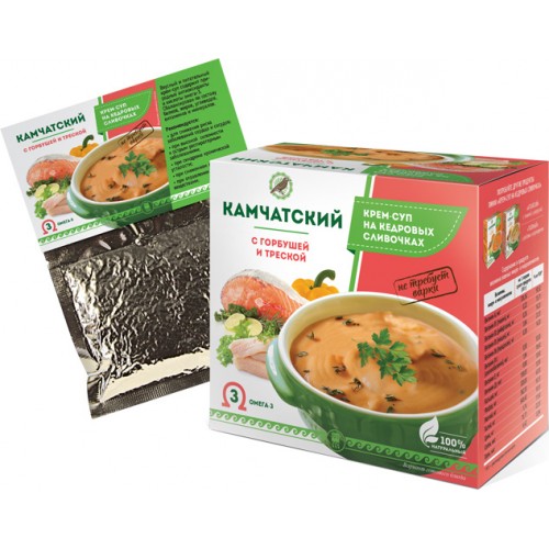 Купить Крем-суп Камчатский с горбушей и треской  г. Барнаул  