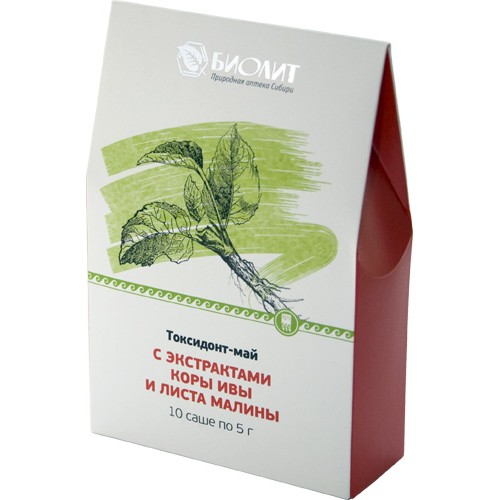 Купить Токсидонт-май с экстрактами коры ивы и листа малины  г. Барнаул  