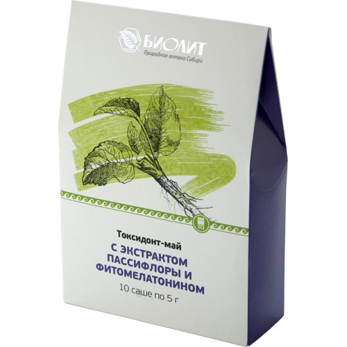 Купить Токсидонт-май с экстрактами пассифлоры и фитомелатонином  г. Барнаул  