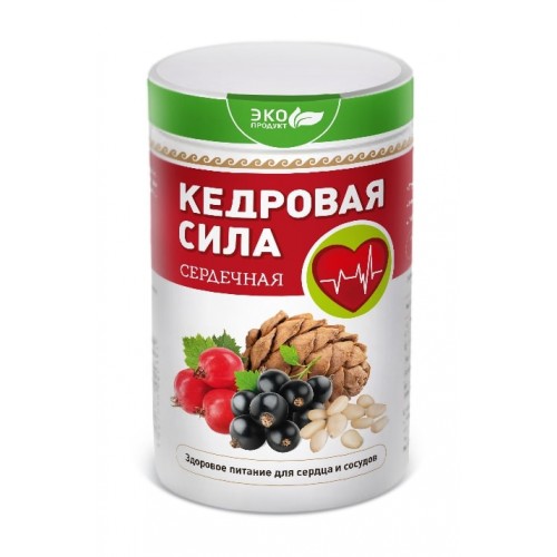 Продукт белково-витаминный Кедровая сила - Сердечная  г. Барнаул  